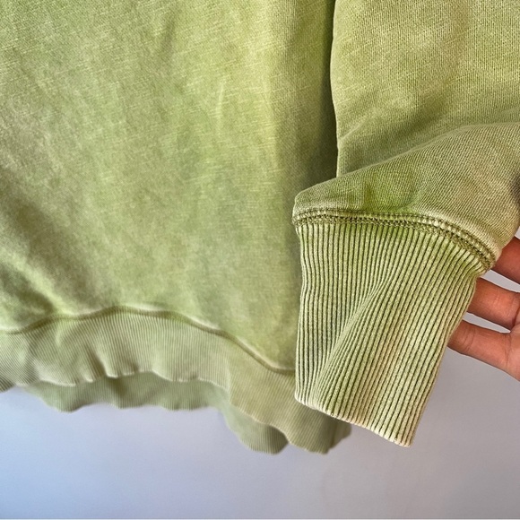 Anthropologie Pilcro and the Letterpress Green Cowl Neck Tunic Sweatshirt - Picture 5 of 8